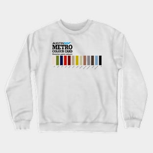 AUSTIN METRO - colour guide Crewneck Sweatshirt